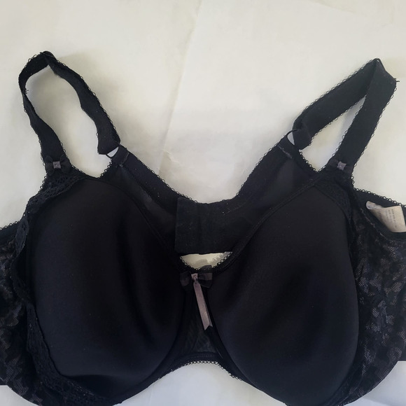 2 ELOMI Bras 1 Bandless Spacer Molded Bra Underwire Womens 46H 1 bra sz unknown - Picture 7 of 16